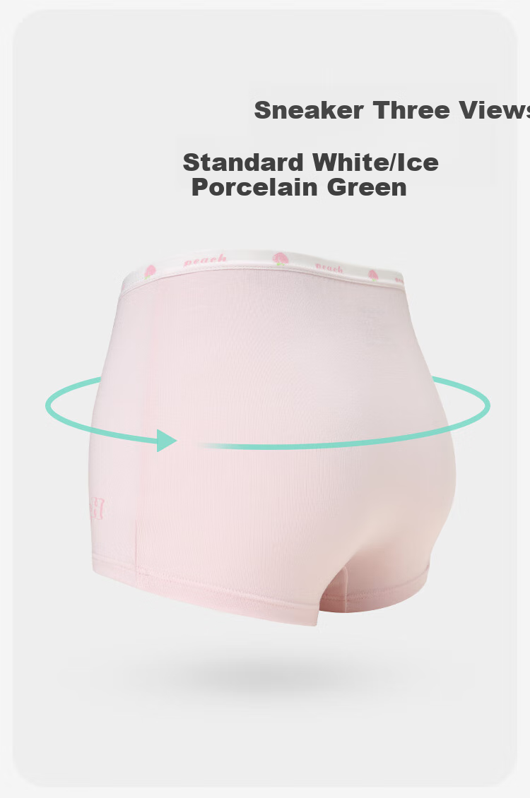 Jiusuiban Cool-Feeling Children's Underwear, Girls' 50s Modal Thin Boyshorts, Big Kids' And Teen Girls' 7A Antibacterial Sports Shorts 9