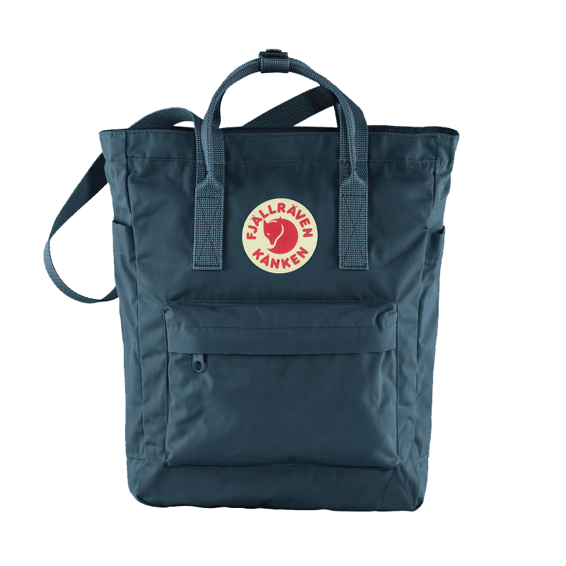 FJALLRAVEN Kanken Single and Double Shoulder Backpack Casual Handbag Unisex School Bag 23710-560 Dark Navy 14L