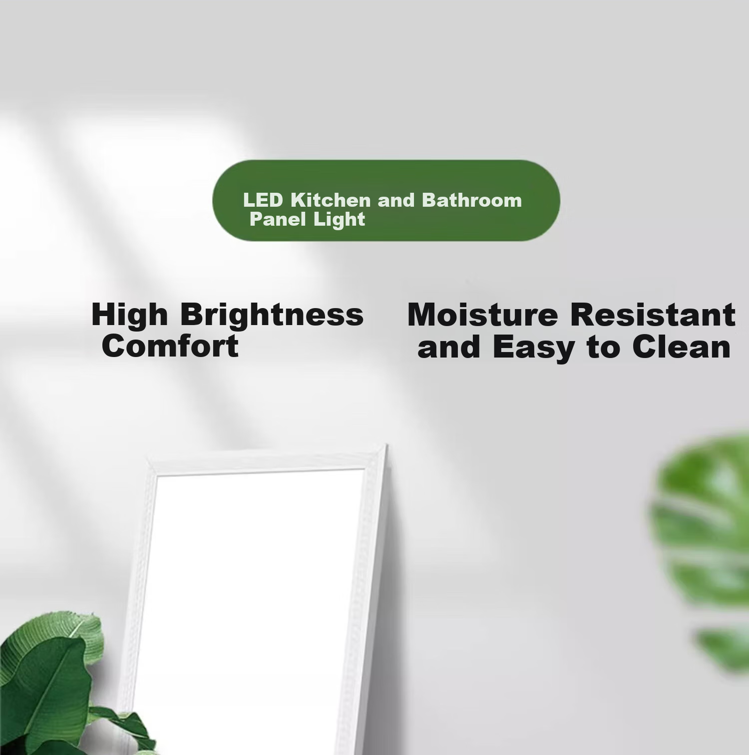Laberta Kitchen and Bathroom LED Ceiling Light Integrated Ceiling 300x300 Flat Panel Recessed Aluminum Buckle Plate Kitchen Lamp 1