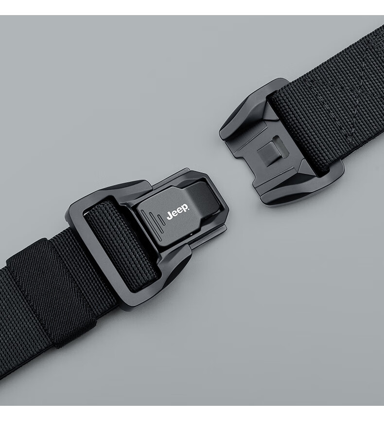 JEEP Outdoor Tactical Woven Belt for Men with Magnetic Buckle Nylon Military Training Gift for Boyfriend Husband Father Practical Birthday Present 7