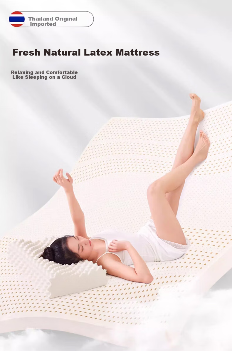 Paratex ECO Latex Mattress, 94% Content Thai Imported Natural Latex Core, Thickened Pad, 1.8x2 Meters, 10cm Thick 5