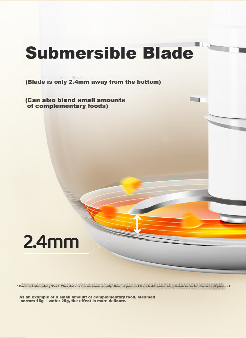 PLODON Baby Food Processor, Infant Food Grinder And Mixer, Multifunctional Baby Food Preparation Machine 7