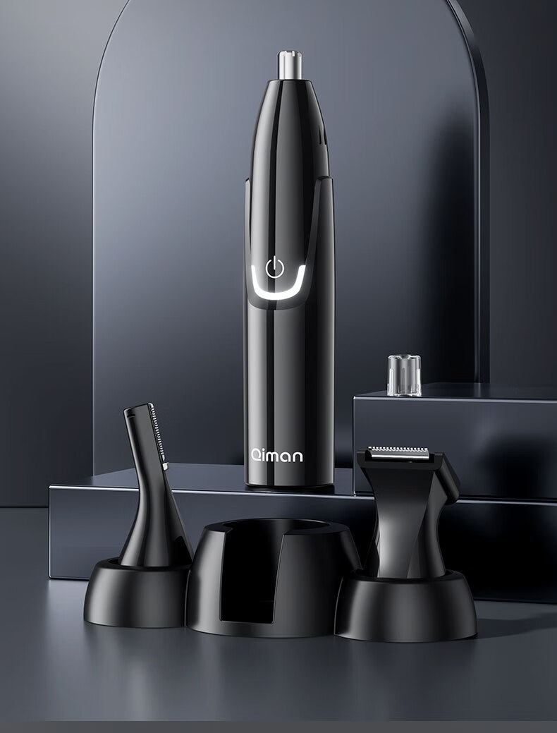 Qiman Electric Nose Hair Trimmer for Men Mini Portable Rechargeable Nose Hair Cutter for Women Waterproof Long Battery Life Men's Gift 3