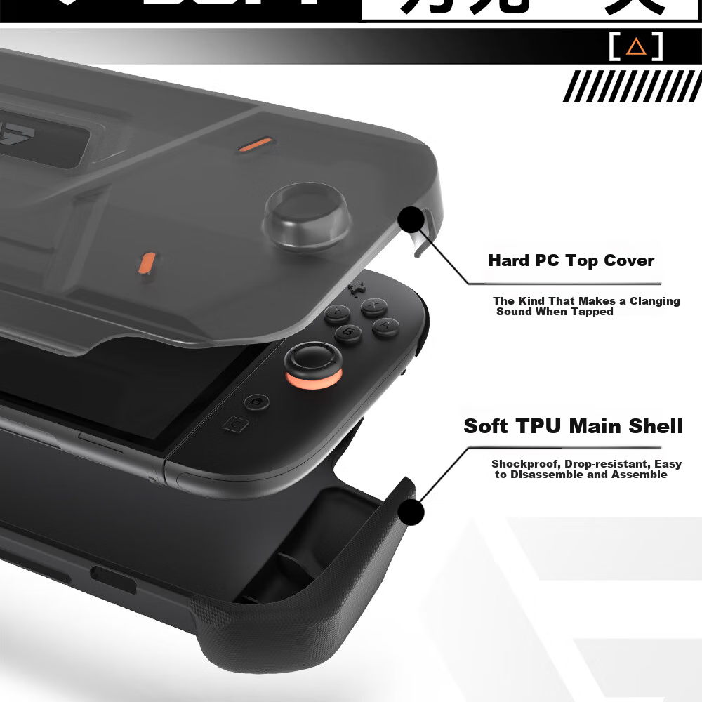 Jixiang Switch 2 Joystick Cap, Compatible with Joycon NS2/Pro2 Universal Player One Joystick Cap, 6 Pieces, Anti-Slip, Sweat-Proof, Wear-Resistant, Protective Joystick Cover to Improve Hand Feel 4