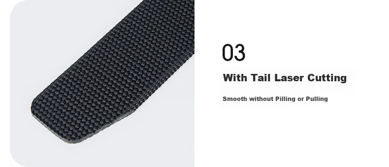 TFO Sixth Generation Outdoor Belt, Hiking And Travel Woven Casual Canvas Belt 2802411, Black 14