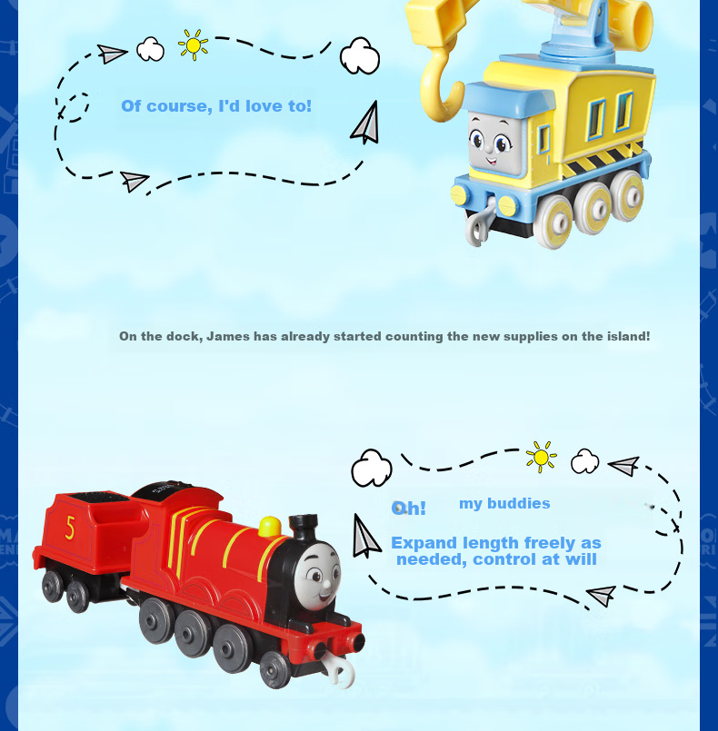THOMAS & FRIENDS (Random Old Or New Style, 1 Train), Birthday Gift, Alloy Train, Transportation Series JHK82 5