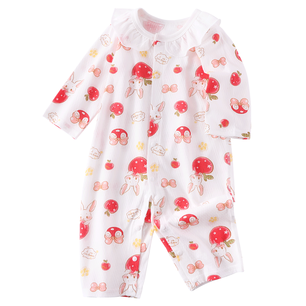 DEESHA Baby Romper Newborn Spring Summer Long Sleeve Bodysuit Unisex Infant Four Seasons Cotton Clothing