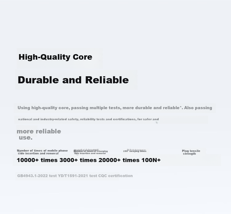 MI 6A Skin-Friendly Silicone Type-A to Type-C Fast Charging Data Cable, 2m, Blue 9