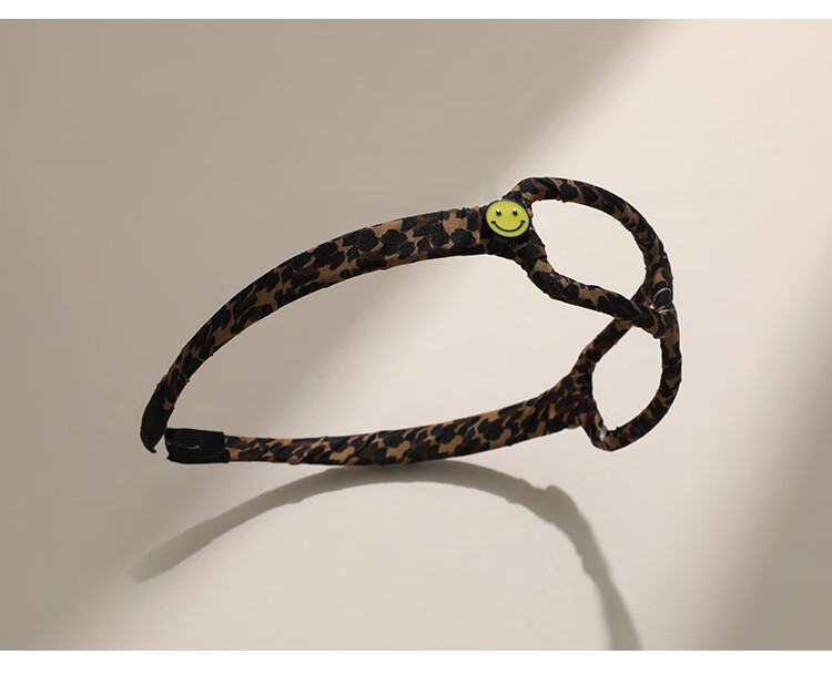 CHIMERA Leopard Print Glasses Headband High Crown Face Slimming Versatile Hair Hoop Hair Clip 6.1 Children's Day Gift 7