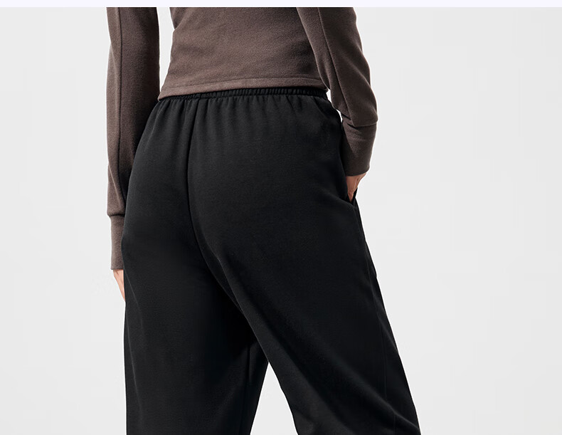 361° Women's Pants, Spring Loose Fit, Fleece-Lined, Elastic Ankle, Sweatpants, Long Trousers, Casual Pants for Women, 662534704-4 10