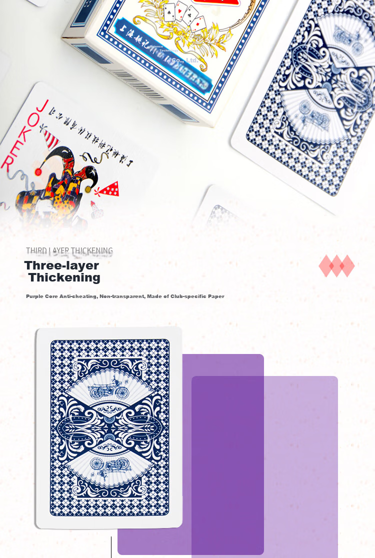 Yaoji Playing Cards, 959 Paper Cards, Durable Entertainment Playing Cards, Doudizhu Game Table Game, Camping, 50 Decks of Playing Cards 5