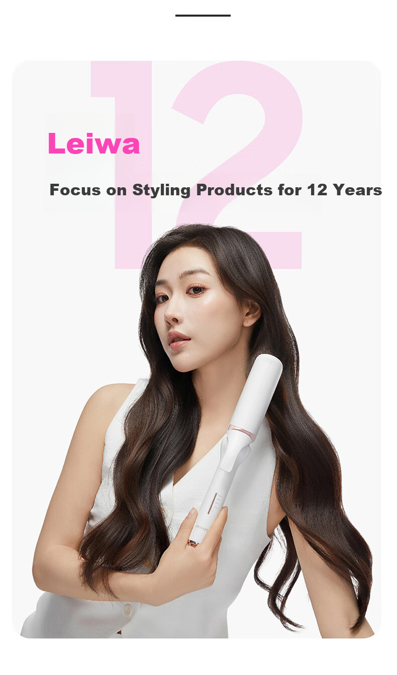 RIWA Straightening Iron, Negative Ion Hair Straightener, Curling Iron, Dual-Use for Straightening And Curling, Bangs, Birthday Gift for Girlfriend, RB-8351 16