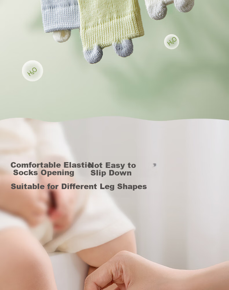 Shiyuejiejing Baby Socks, Summer Mid-Calf Socks for Boys And Girls, Newborn Cotton Socks, Breathable Children's Socks for All Seasons, Class A 10