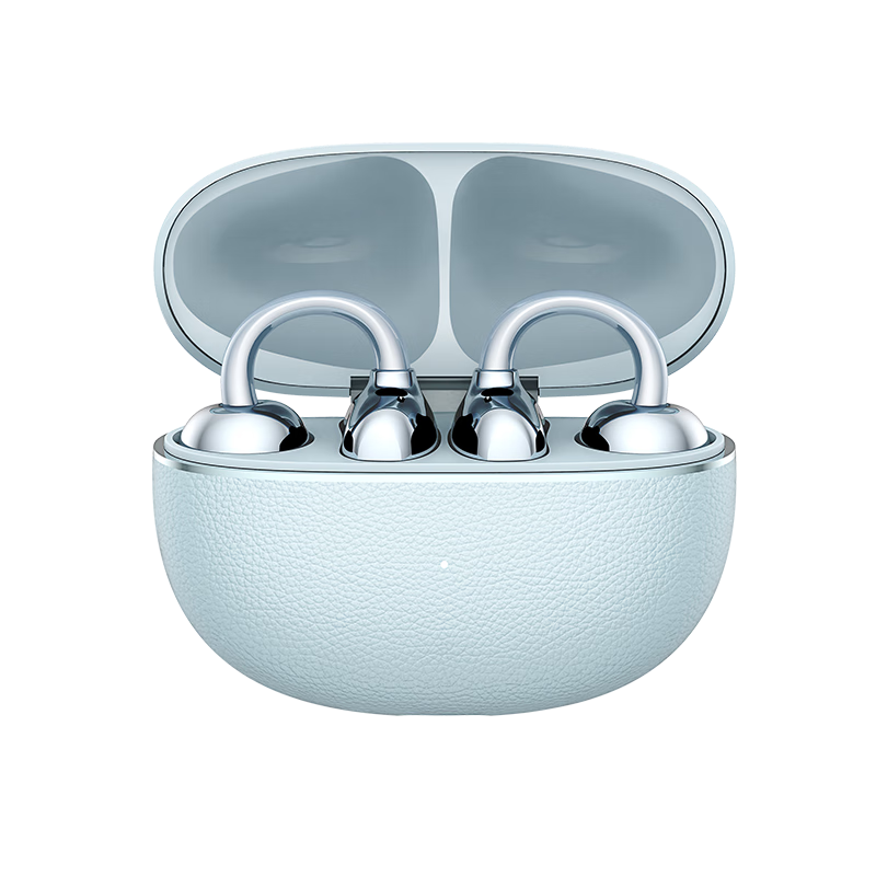 Honor Choice Clip-On Earphones 2 Pro National Subsidy Zhang Yuxi Edition Bluetooth Earphones Comfortable Wear Long Battery Life High-Quality Sound Noise Cancelling Sky Blue Glaze