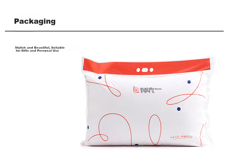 LOVO Luolai Home Textiles Double Pillow Set for Couples And Students' Dormitory, 47*73cm 12