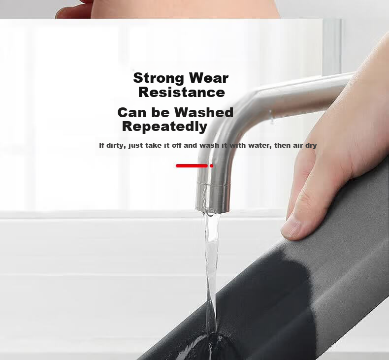 Cigeman Glass Door Seal Strip, H-Shaped Shower Room Water Barrier Strip, Bathroom Door And Window Soundproof Waterproof Rubber Strip 15