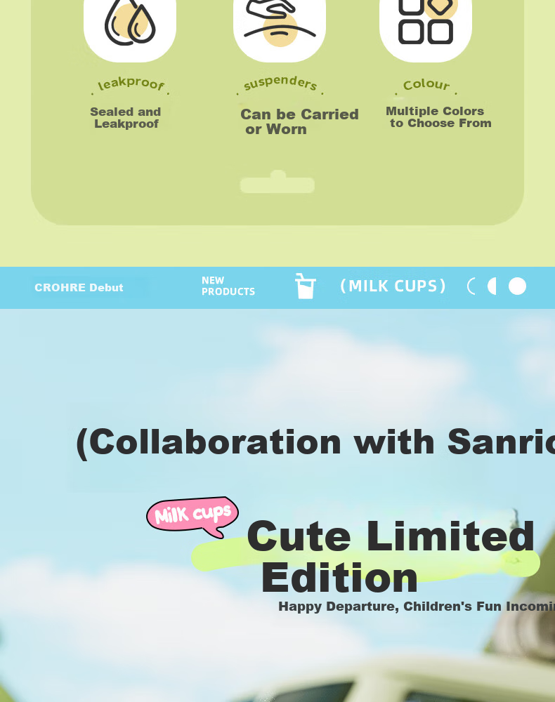 SANRIO Water Bottle, 316 Stainless Steel Insulated Cup, Hot And Cold Cup, 540ML Capacity, Dual-Use Children's Water Bottle, 2556 Kuromi 3