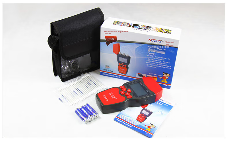 Jingmingshu NF-919 Multifunctional Fiber Optic Tester, Optical Power Meter, Light Source, Red Light Can Measure Communication Network, Telecom Network, Cable TV Fiber Optic Line Engineering Construction Inspection And Maintenance 6