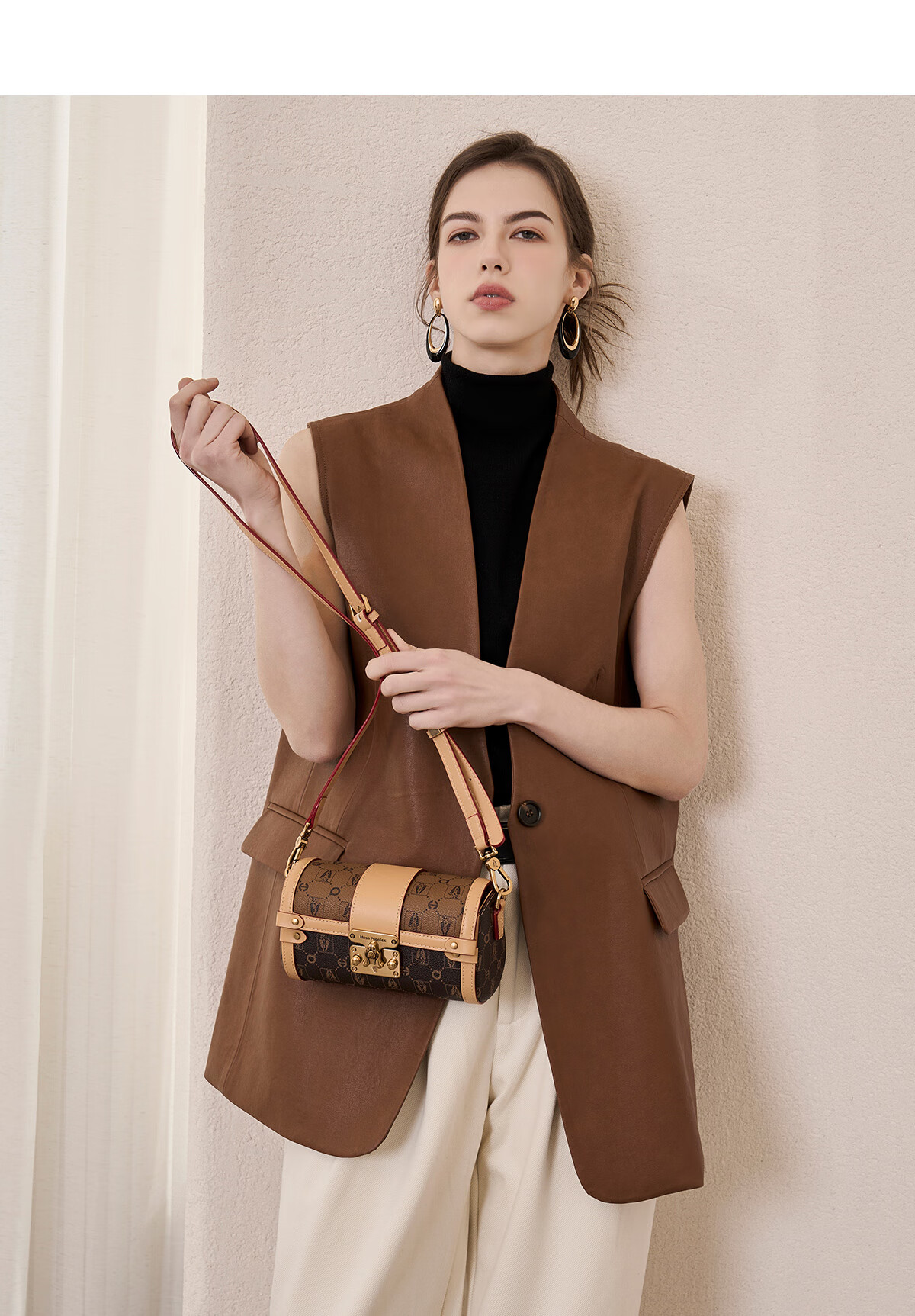 Hush Puppies Women's Shoulder Bag Crossbody Bag Luxury Brand Birthday Gift for Girlfriend Wife 3