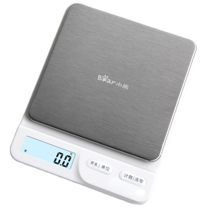 Bear Electronic Kitchen Scale Household Baking Weight Scale Small Precision Scale 0.1g High Accuracy 9 Measurement Units