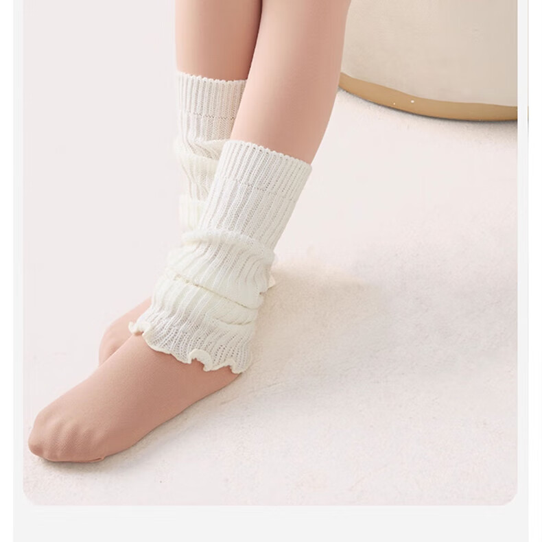Langsha Kids Autumn Winter Fleece-Lined Thickened Skin-Colored Tights Outdoor Wear Sheer Pantyhose Girls Nude Leggings 11