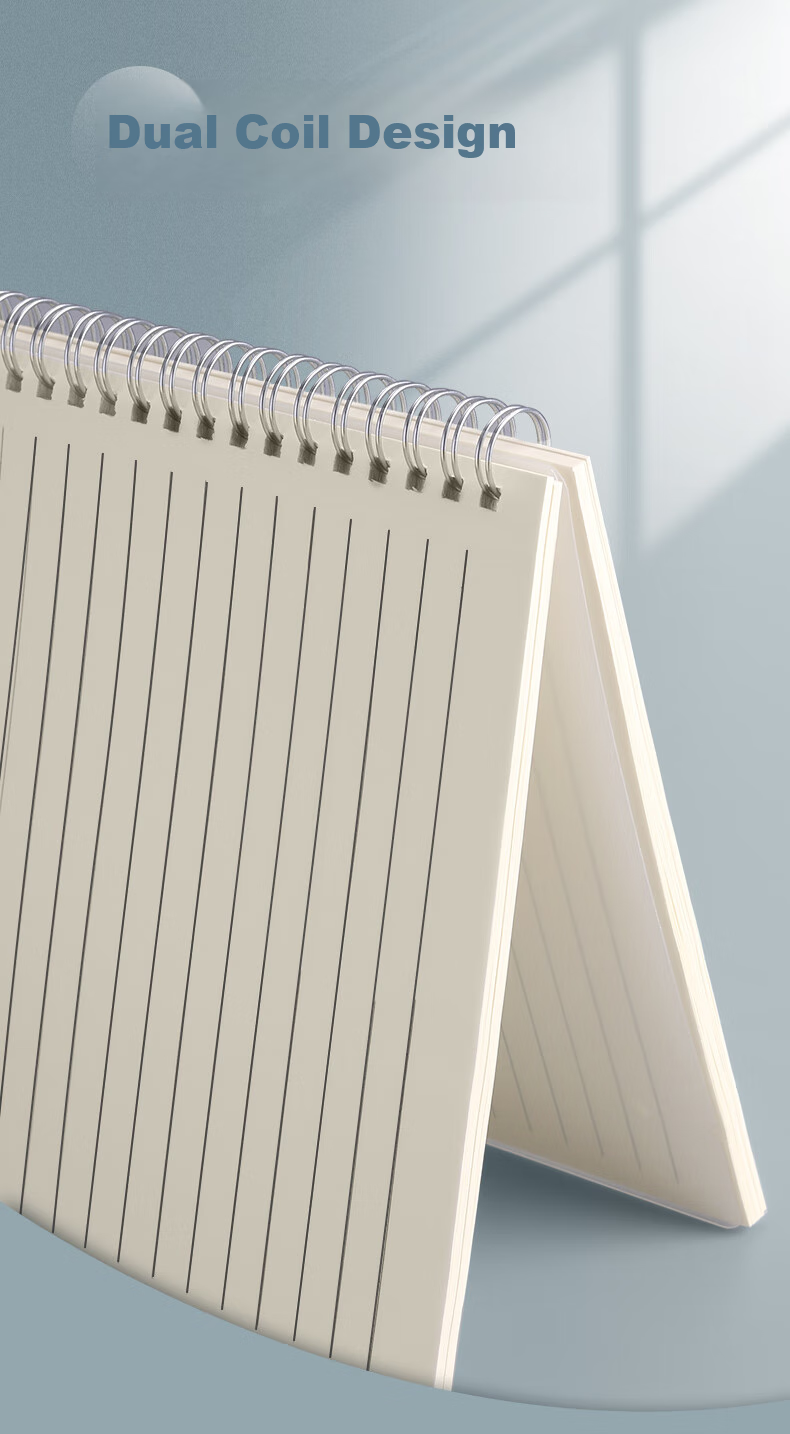 Xinshida 2-Pack B5 Notebooks Spiral-Bound Error Correction Books for Postgraduate Entrance Exam Preparation, Public Service Exam Preparation, Record-Keeping, Large Size Student Exercise Books, Classroom Homework Spiral Loose-Leaf Lined Paper Thickened, 200 Pages in Total 4