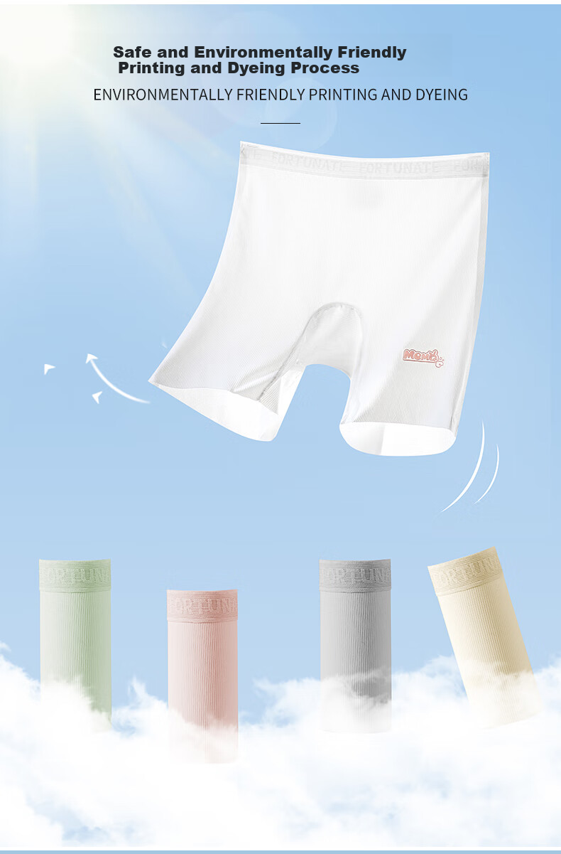 Yalu Children's Safety Shorts, Girls' Anti-Exposure Summer Two-In Underwear, Baby Student Protective Underpants for Girls 16