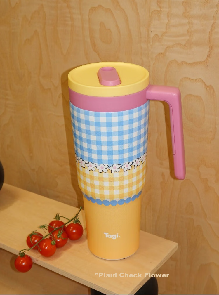 Tagi, Tiaohua Tiantan Straw Autumn And Winter Insulated Cup, 316L Stainless Steel Inner Liner, Duntun Cup, Hot Water Cup, Mid-Autumn Festival Gift 6