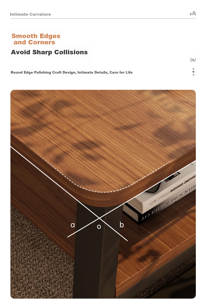 Yimo Coffee Table, Small Apartment Living Room Table, Simple Rental Apartment Small Table, Creative Square Sofa Home Tea Table 7
