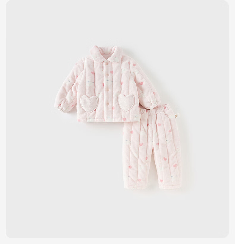 DAVE & BELLA Kids Plush Homewear Set Boys Winter Coral Fleece Pajamas Girls 5