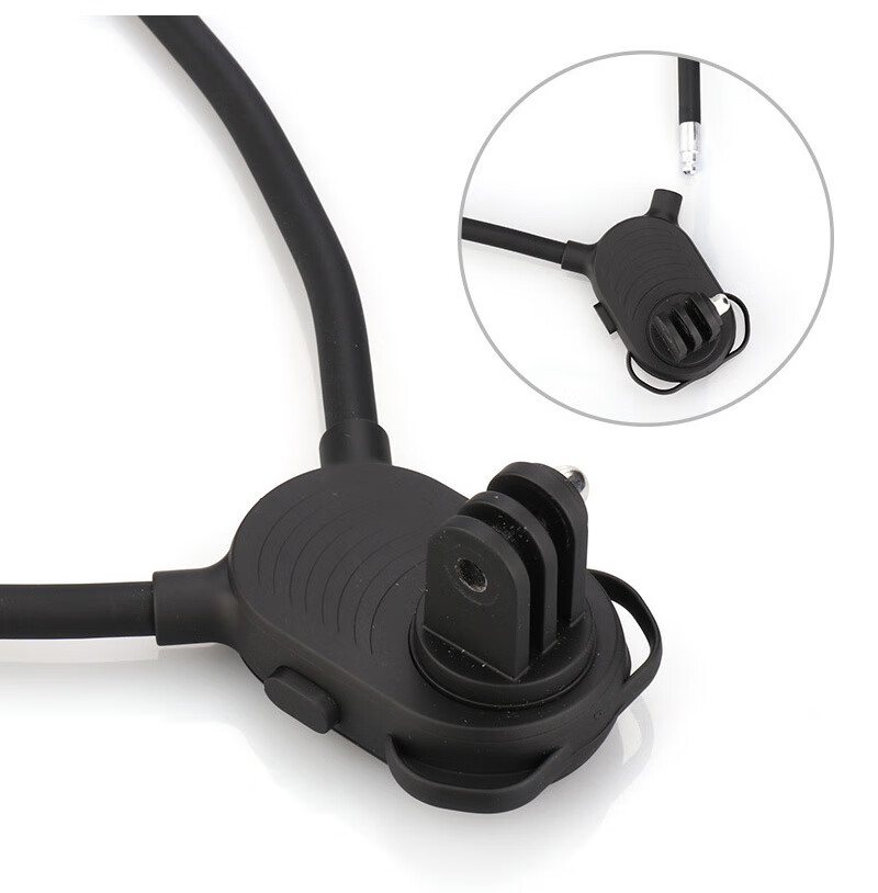 KYOTSU Silicone Sports Camera and Phone Neck Strap Mount for GoPro 13/12/11, DJI Action 6/5 Pro/4, FeiyuTech, Comfortable Wear Neck Strap 10