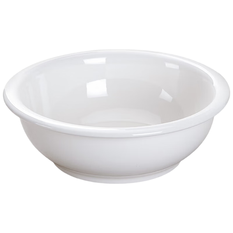 Danshi Zhiyuan Ceramic Soup Bowl White Porcelain Soup Bowl Large Soup Bowl 11 Inch Jingcang