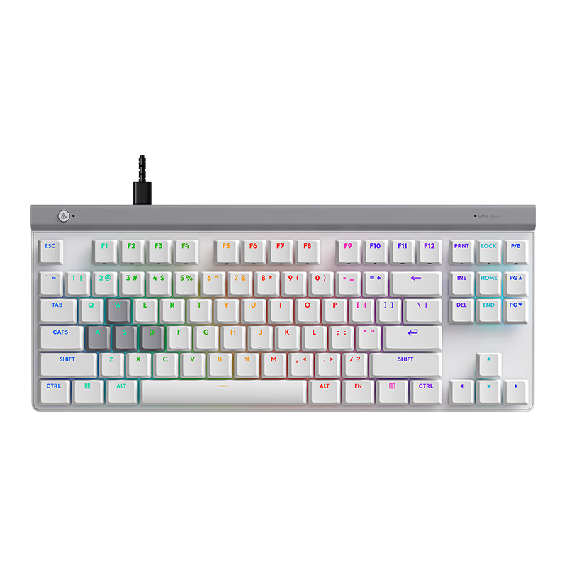 G (G) Shadow Dragon G515 Rapid TKL Low-Profile Mechanical Gaming Keyboard (White)