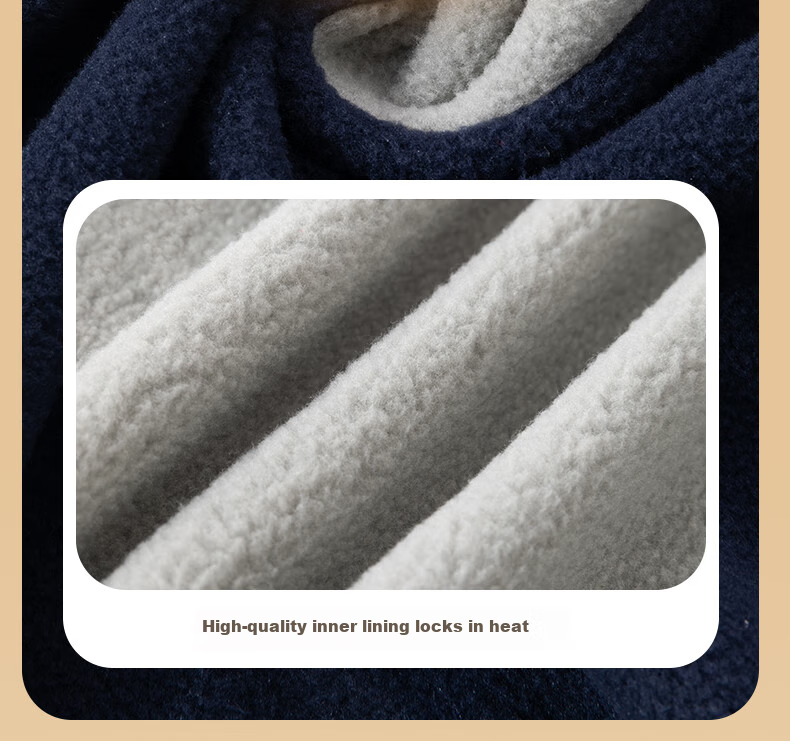 NUBIWU Children's Fleece Stand-Collar Jacket, Spring Boys' Outerwear, Stylish Sweatshirt, Big Kids' Fleece Patchwork Cardiga 4