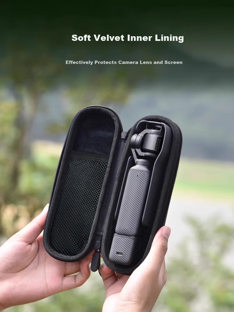 Shilifan Compatible with DJI Pocket 4/3 Storage Bag Protective Cover, Portable Handheld Accessory Travel Bag, Hard Shell Shockproof Pressure-Resistant Splash-Proof Pocket 4/3 Storage Bag Accessory 5