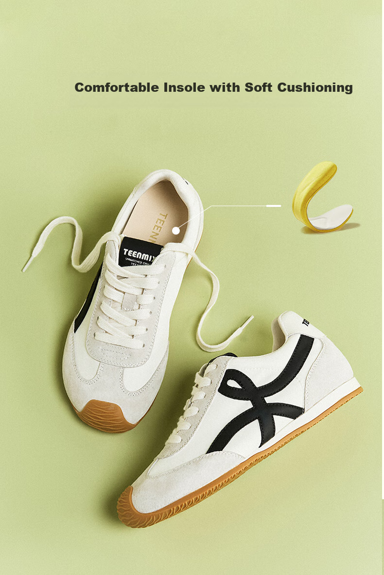 TEENMIX Rainbow Filling Candy, Height-Increasing Thick-Soled Red Forrest Gump Sneakers, Casual Sports Shoes 8