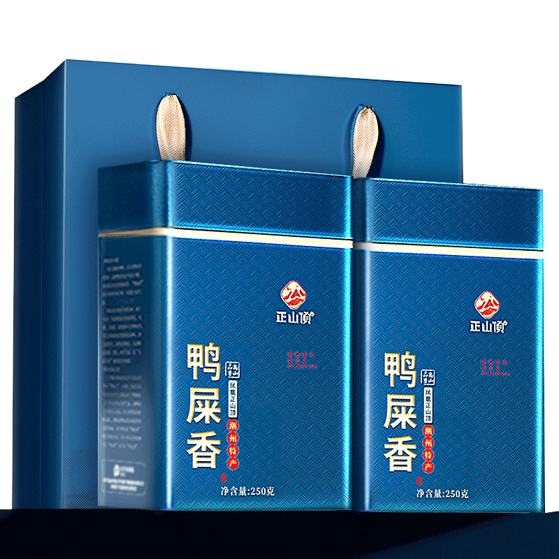 正山顶乌龙茶顶蓝凤凰单枞鸭屎香一级500g足火礼盒春茶叶自饮严选品质