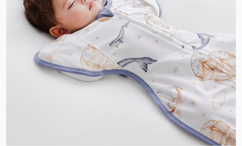 BUBBLE TREE Baby Anti-Startle Sleeping Bag Swaddle Sack for Newborns Infant Sleep Sack 8