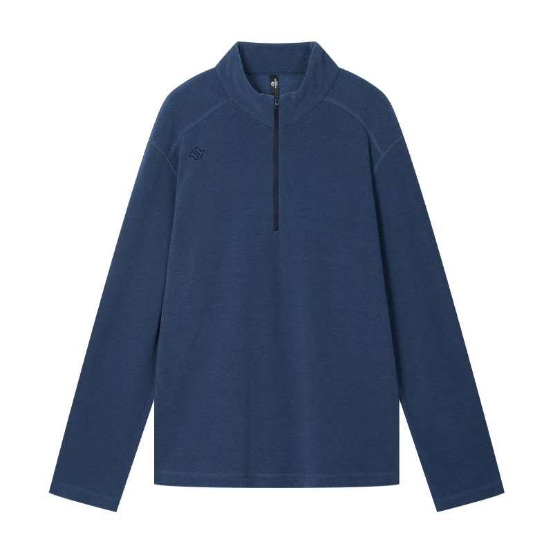 JD Original Warm Fleece Jacket for Men, Outdoor Fleece Lining for Sports Outerwear And Inner Liner, Navy Blue Striped, 2XL