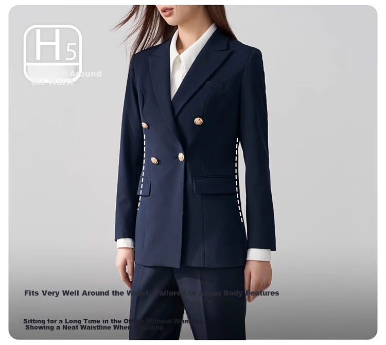 Bodexiaojie Professional Women's Suit Set, Elegant Office Attire, Formal Wear for Work Interviews And Business Meetings 12