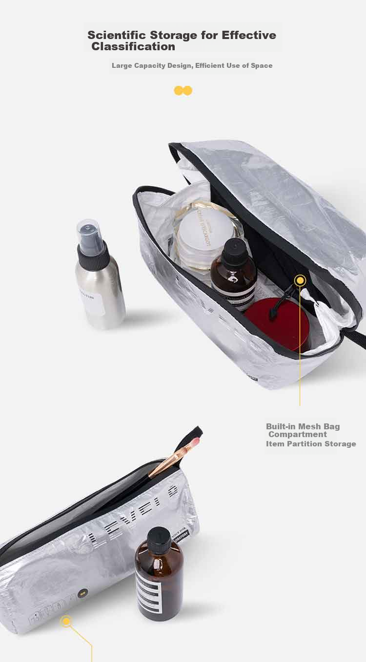 LEVEL8 Travel Storage Set, Toiletry And Cosmetic Travel Bag, Luggage SPACE Three-Piece Organizer Storage Bag 3