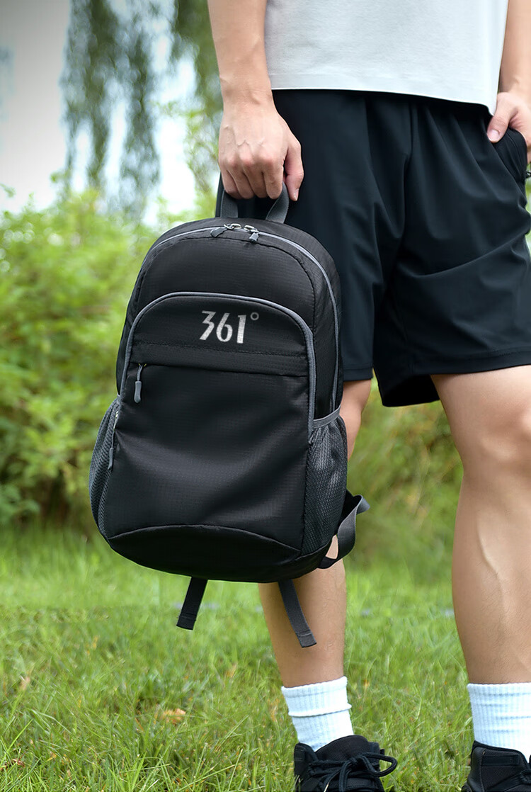361° Lightweight Foldable Hiking Backpack Waterproof Large Capacity Outdoor Travel Bag Climbing Backpack for Men and Women Black 1