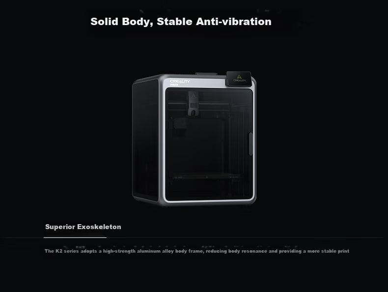 Creality K2 3D Printer Desktop Home FDM Fully Automatic Leveling Large Size High-Speed 3D Printing Machine 15