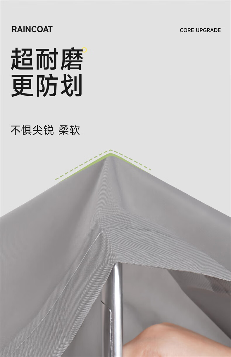Liomirror Disposable Thickened Portable Raincoat Anti-Storm Rain Poncho with Hood Brim Long Children's Yellow Raincoat for Electric Vehicles 6