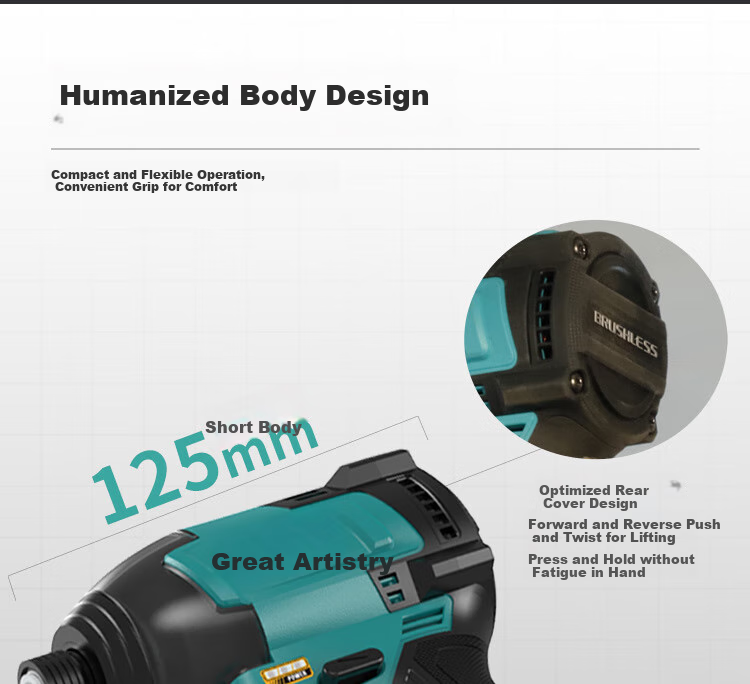 Dayi Qiziji Q3-160 Brushless Electric Screwdriver, Lithium Battery-Powered, 16V Cordless Screwdriver, Sold by JD 6