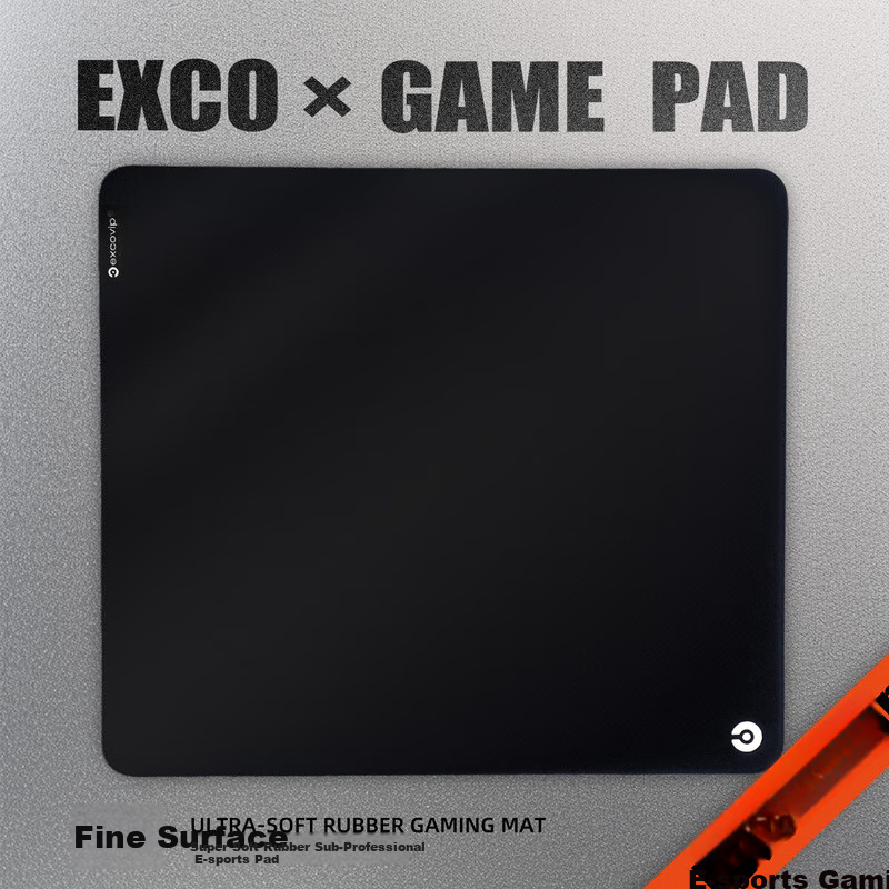 EXCO Mouse Pad, Ultra-Soft, E-Sports FPS Smooth Surface, 450*400*4mm, Solid Color, Professional Gaming, Large And Small Sizes Available, Computer Desk Pad with Locked Edges, 0339 10