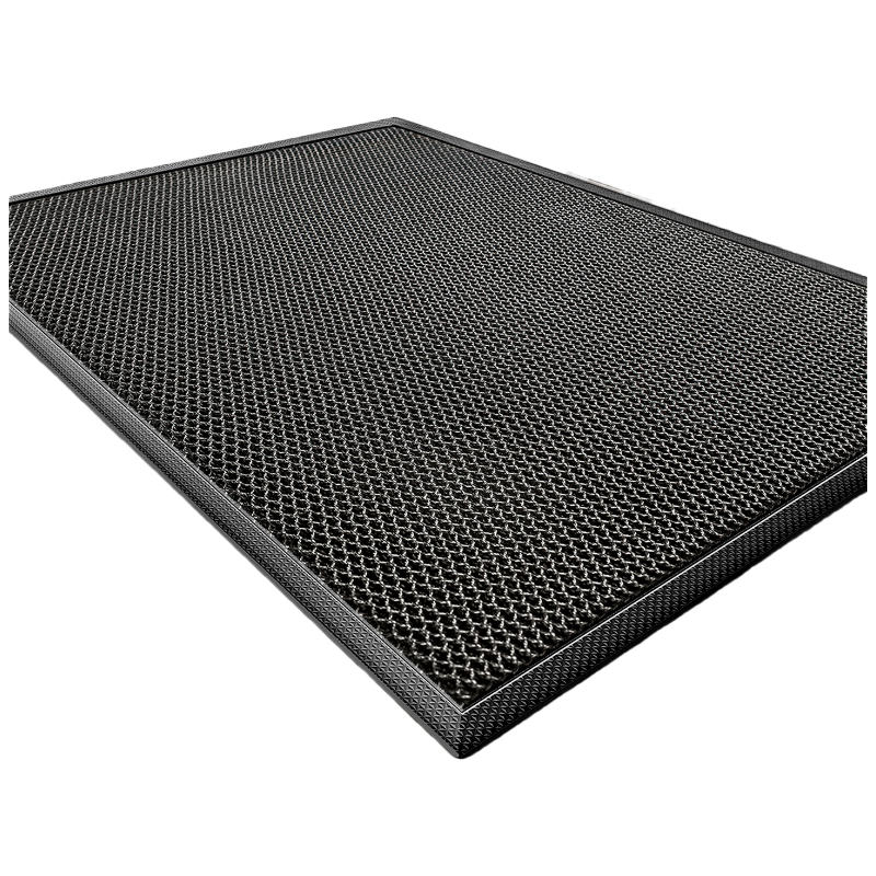 Luoyoute Entrance Door Mat Villa Door Mat Elastic Mesh High-End Non-Slip Dirt-Resistant Wash-Free Door Carpet