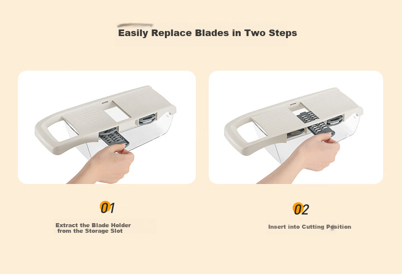 SUPOR Multifunctional Vegetable Cutter, Six-In Shredder, Slicer, And Grater KGF32AC10 13