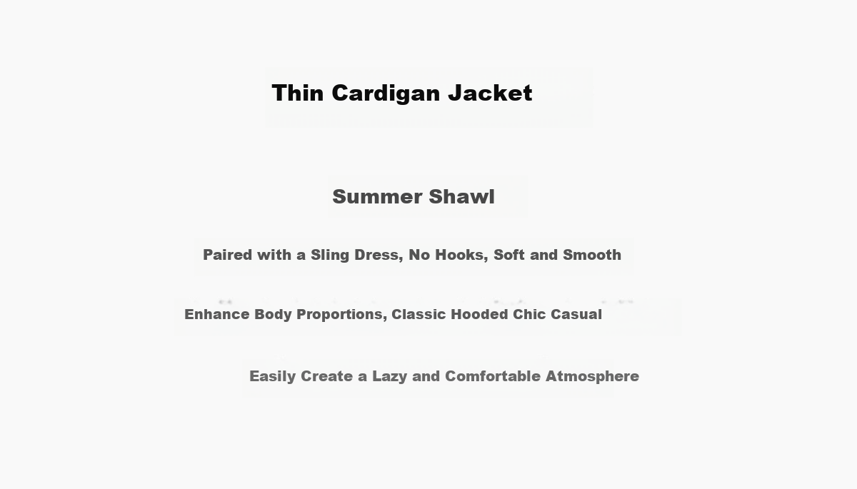 YUZHAOLIN Fashion Ice Silk Knit Cardigan for Women, Thin Outer Layer Short Loose-Fitting Shawl Y52D023 3