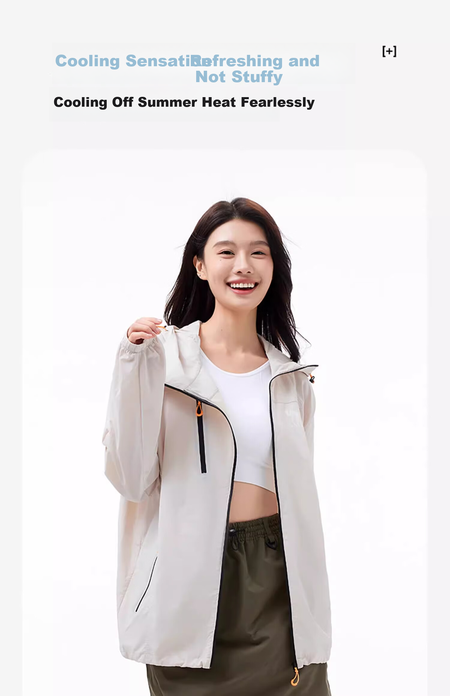 CAMEL Mukguang Outdoor Original Yarn Sun Protection Jacket Unisex 2025 Summer UV Protection Lightweight Breathable Coat L 6